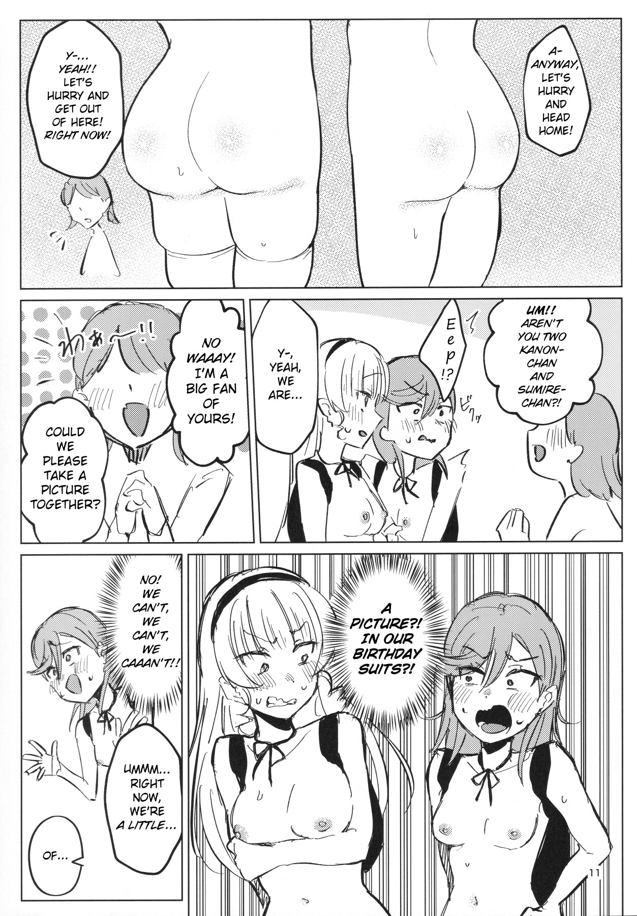Hentai Manga Comic-Going to School Naked is the Standard-Read-12
